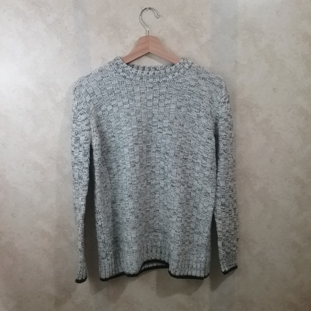 women"s grey topshop sweater size 4 (AA30)